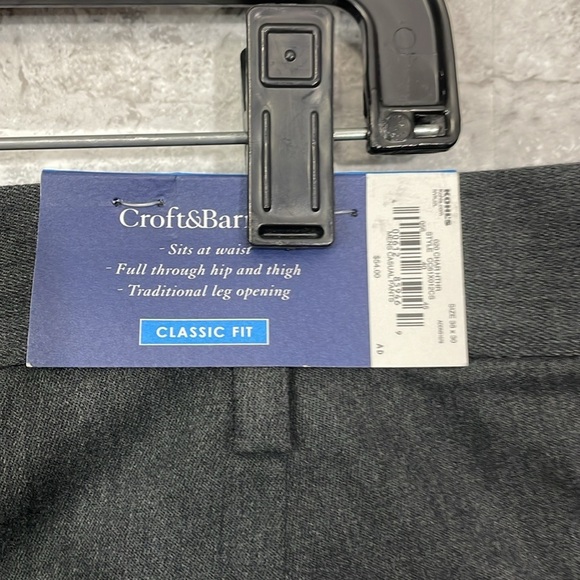 Croft & Barrow Classic Fit Stretch Khaki - Picture 5 of 8